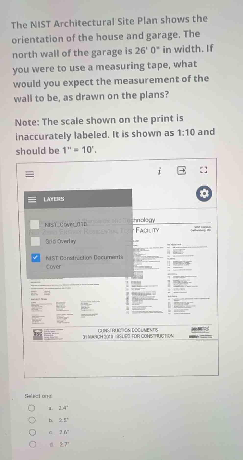 the nist architectural site plan shows the orientation of the house and…