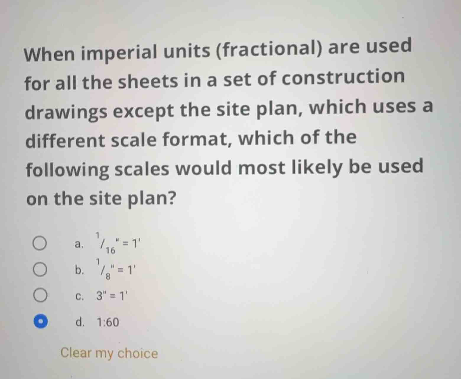 when imperial units (fractional) are used for all the sheets in a set o…