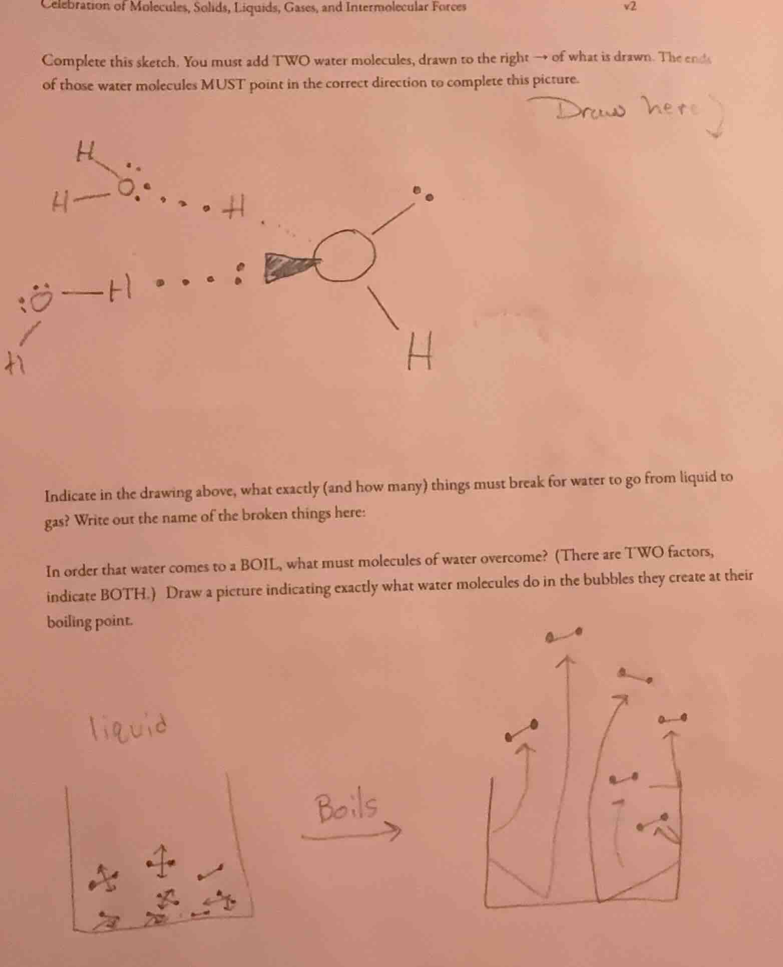 celebration of molecules, solids, liquids, gases, and intermolecular fo…