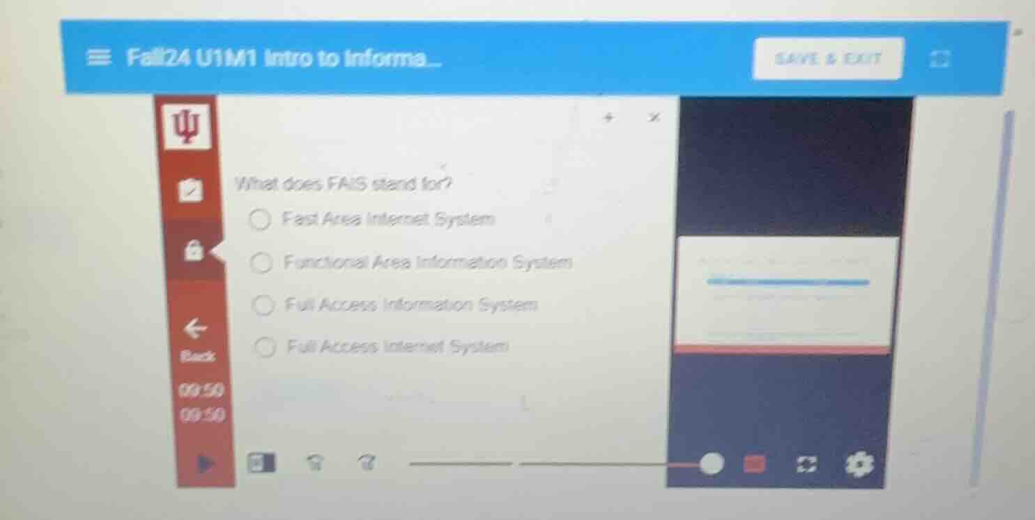 what does fais stand for? fast area internet system functional area inf…