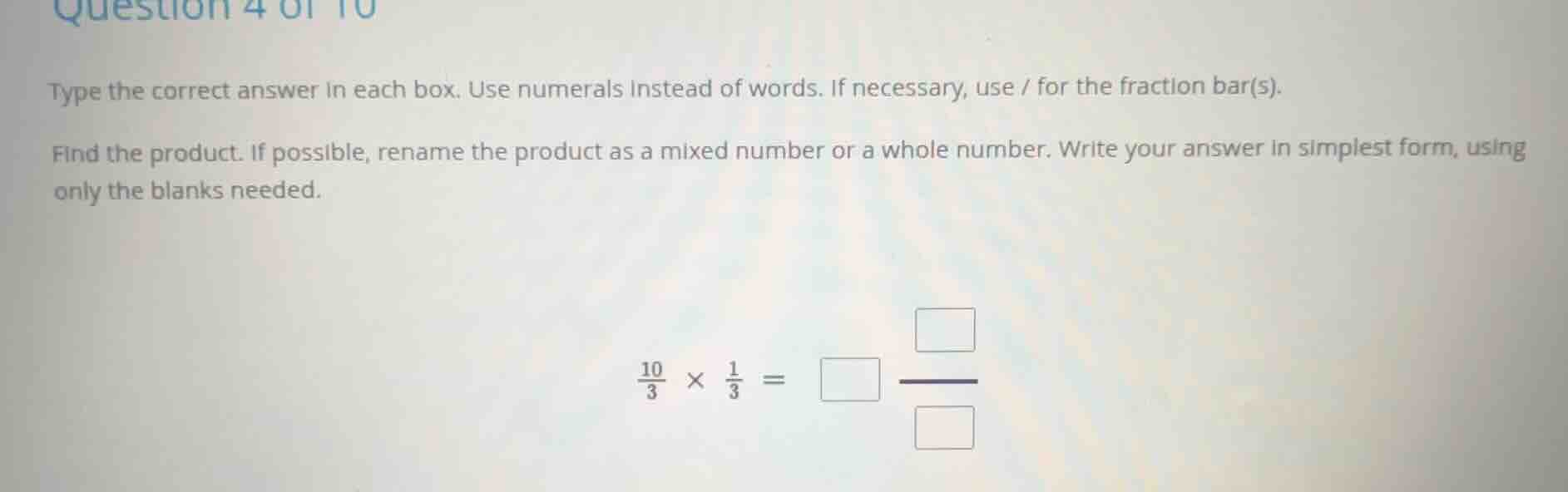 type the correct answer in each box. use numerals instead of words. if …