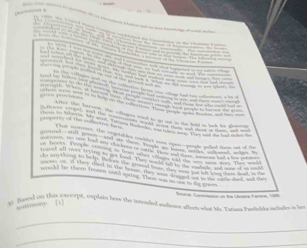 use your answer to question 30 or 31 (document 3 below) and your knowle…
