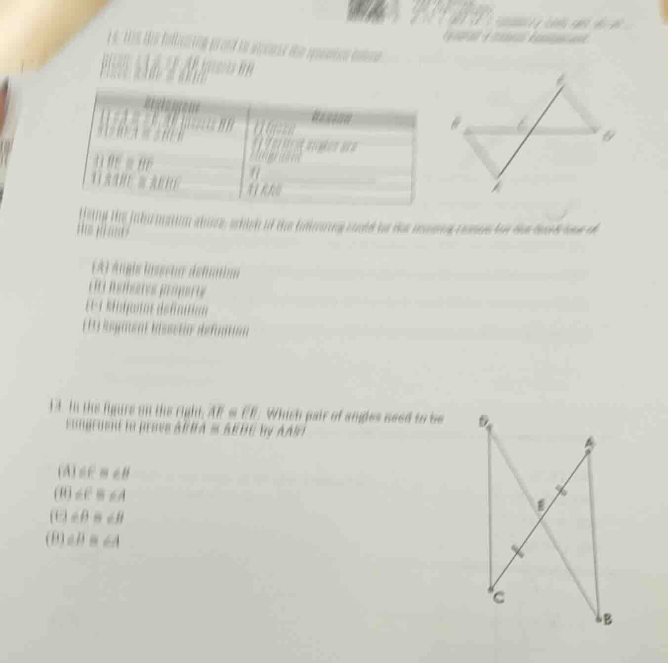 13. use the induction proof to reverse the problem below. prove: ab ≅ d…