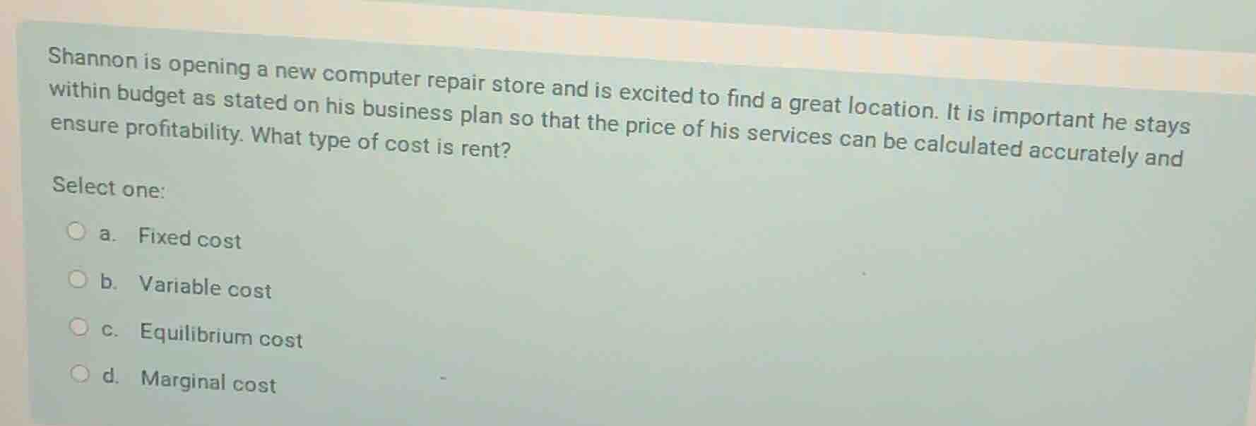 shannon is opening a new computer repair store and is excited to find a…