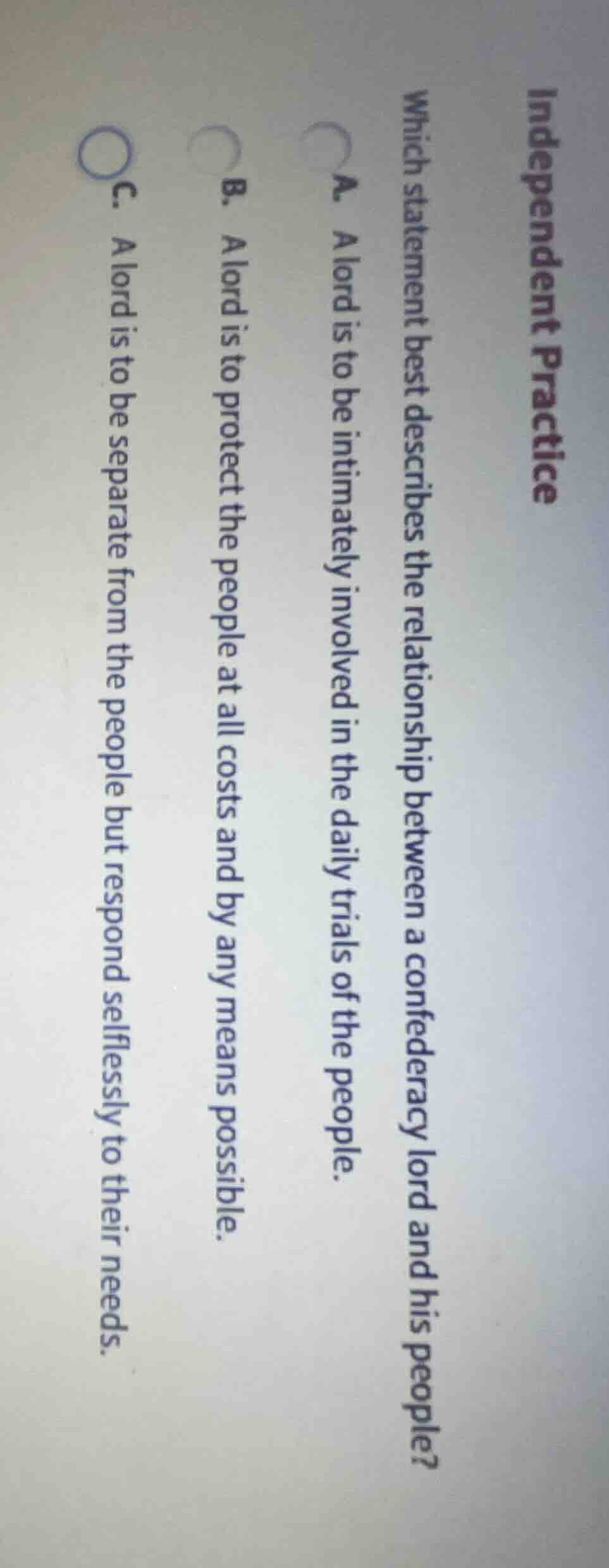 independent practice which statement best describes the relationship be…