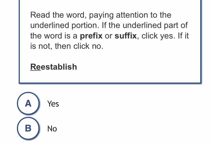 read the word, paying attention to the underlined portion. if the under…