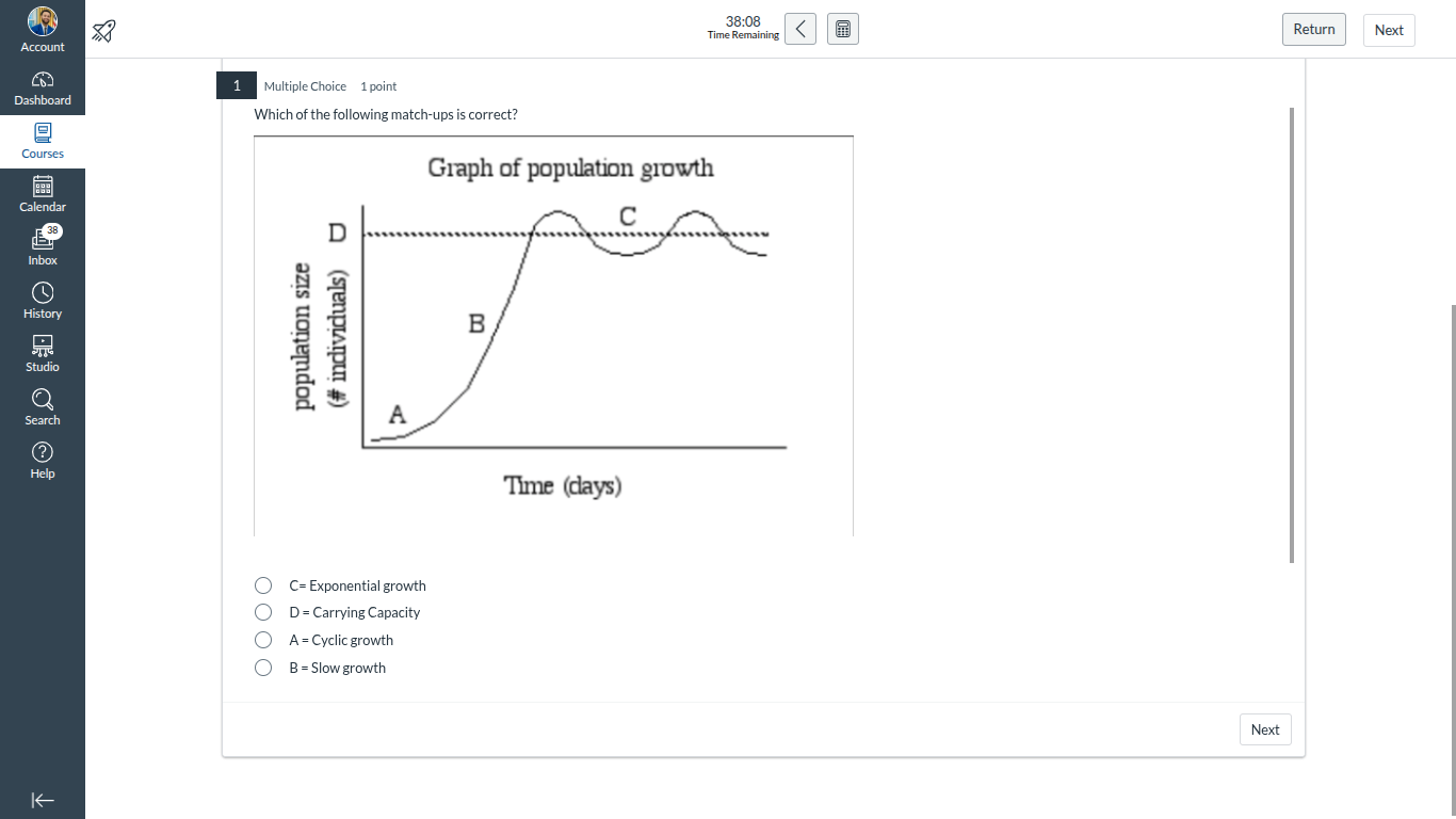 1 multiple choice 1 point which of the following match - ups is correct…