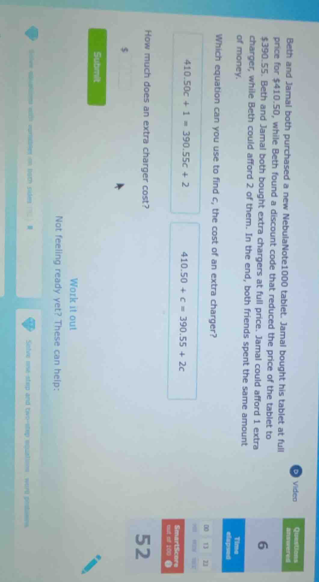 beth and jamal both purchased a new nebulanote1000 tablet. jamal bought…