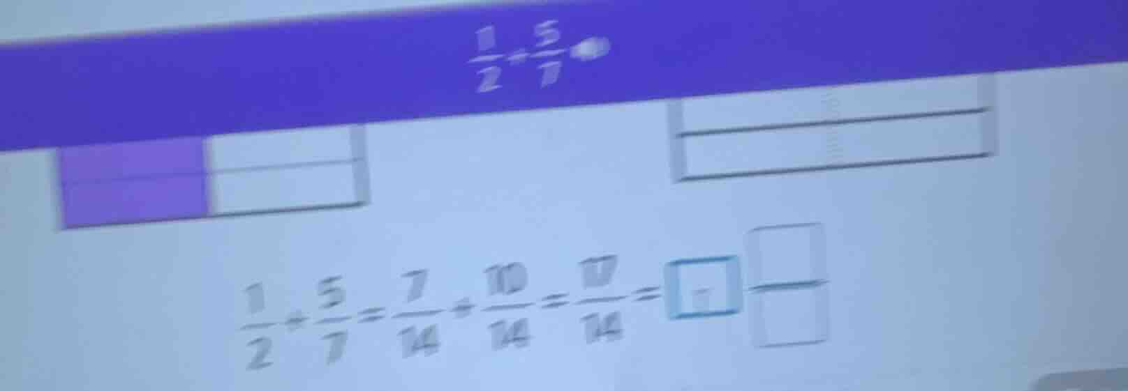 (\frac{1}{2}+\frac{5}{7}) (\frac{1}{2}+\frac{5}{7}=\frac{7}{14}+\frac{1…