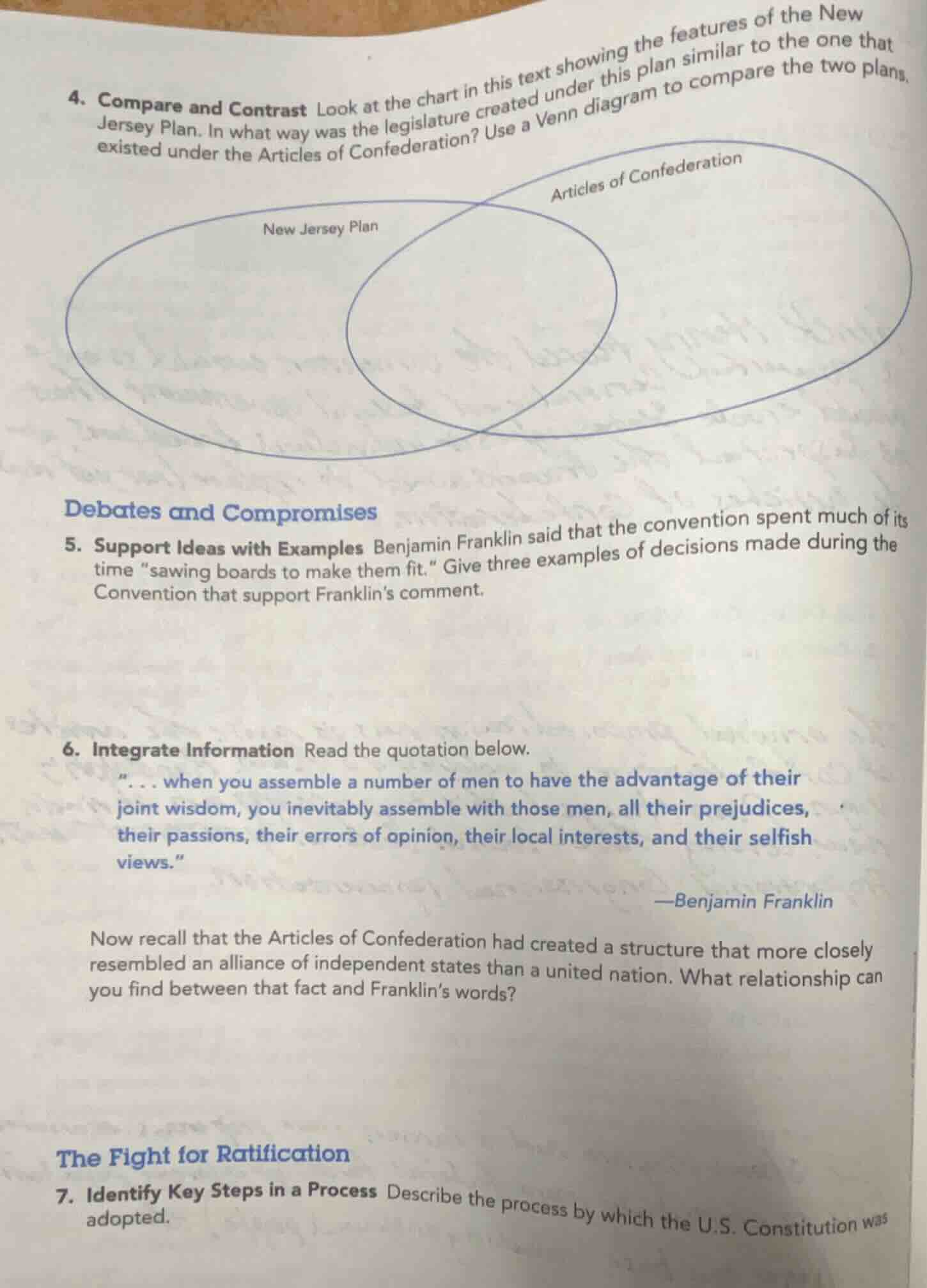 4. compare and contrast look at the chart in this text showing the feat…