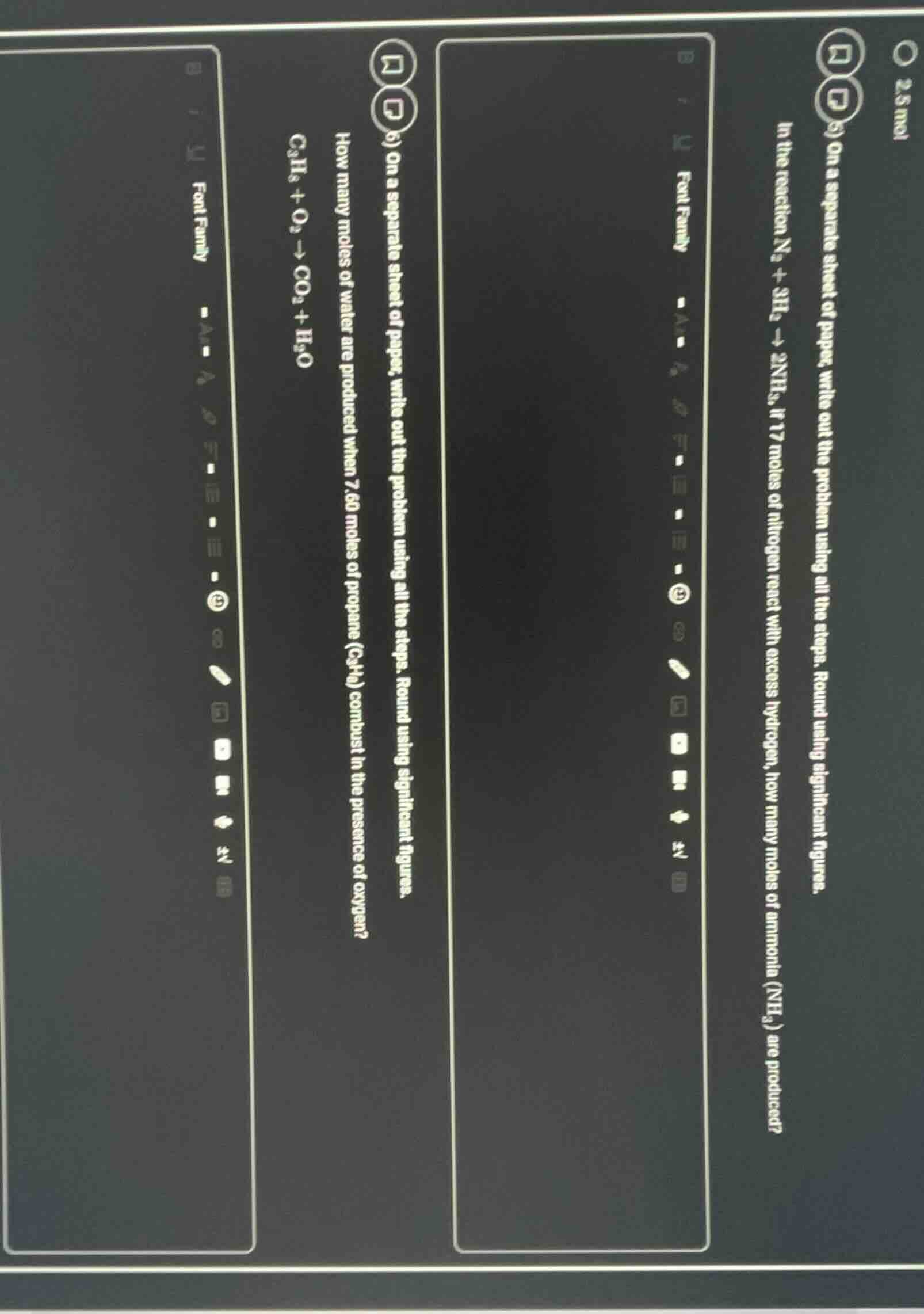 6) on a separate sheet of paper, write out the problem using all the st…