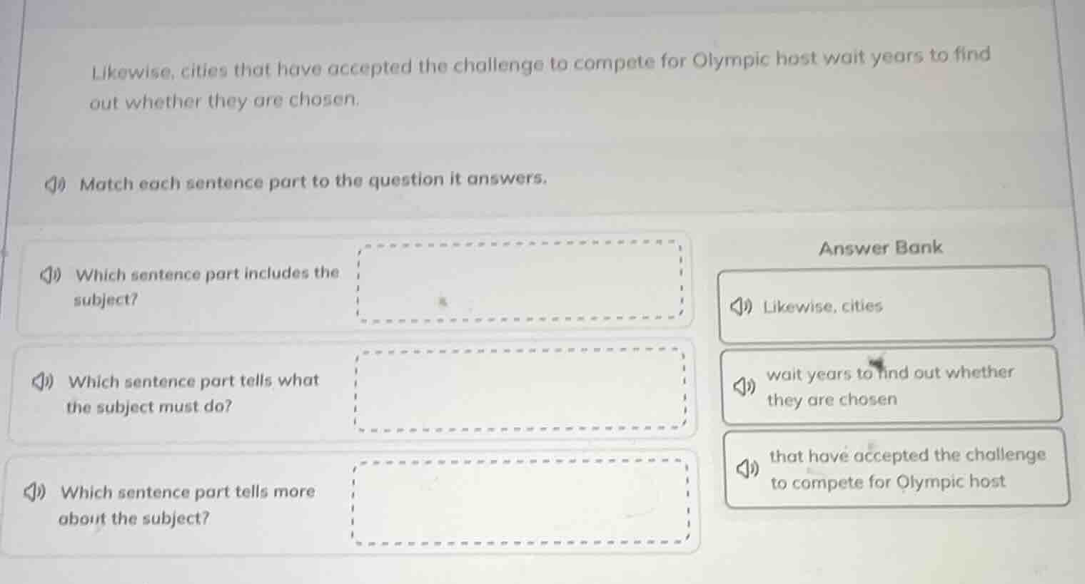 likewise, cities that have accepted the challenge to compete for olympi…