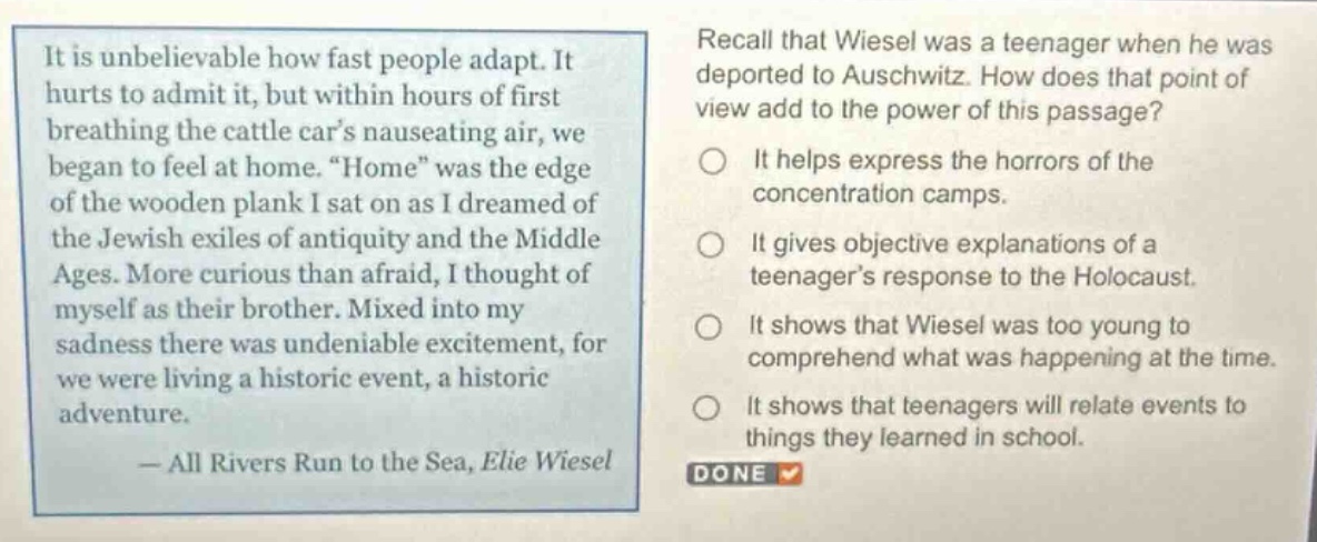it is unbelievable how fast people adapt. it hurts to admit it, but wit…