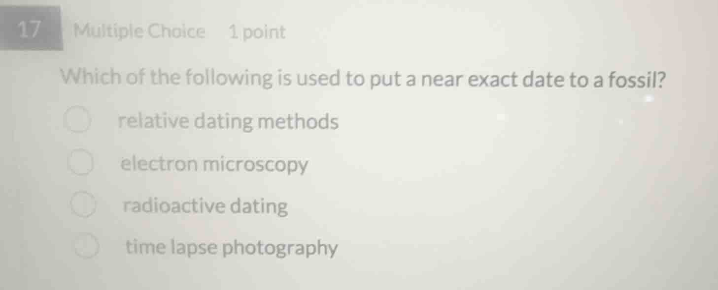 17 multiple choice 1 point which of the following is used to put a near…