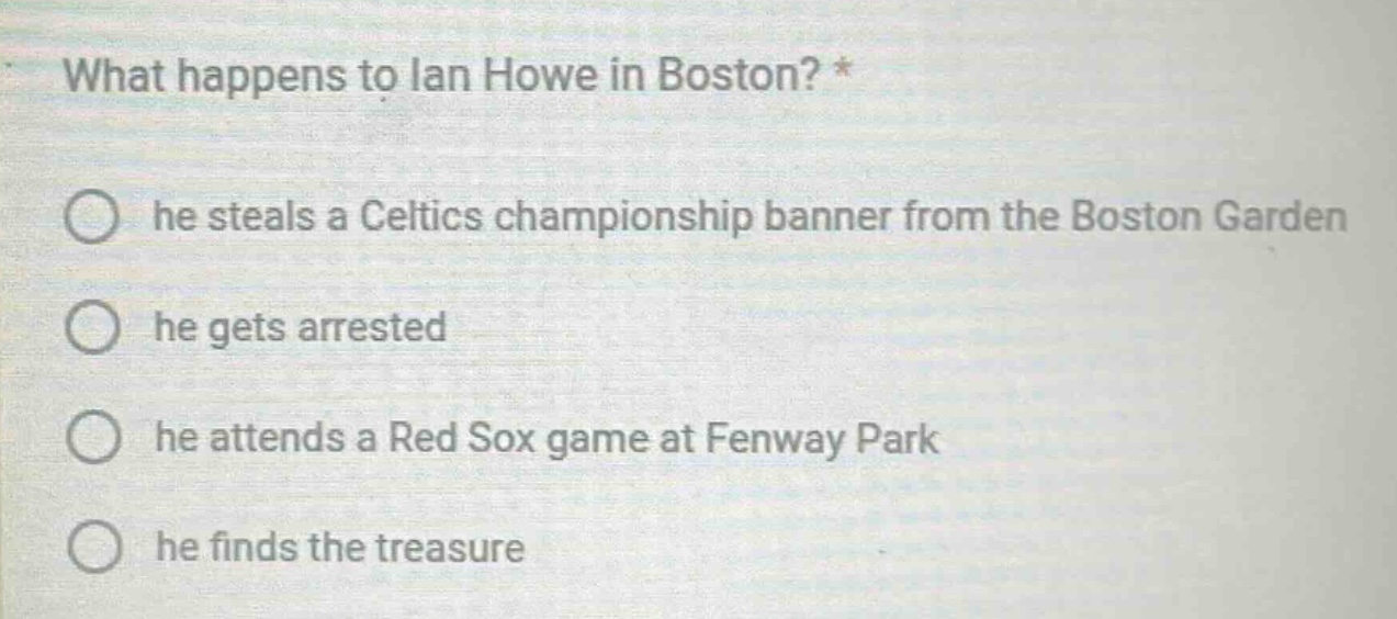 what happens to ian howe in boston? * he steals a celtics championship …