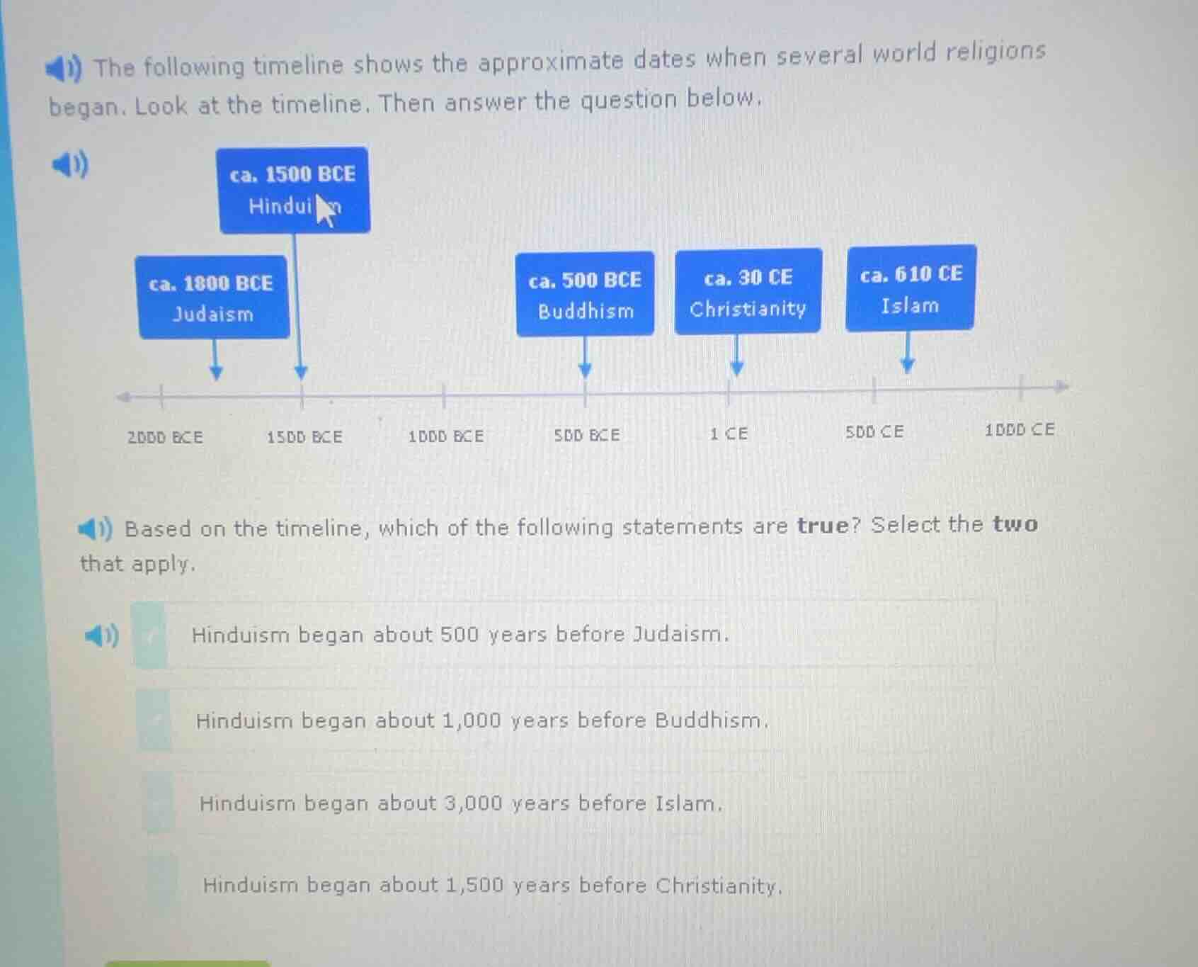 the following timeline shows the approximate dates when several world r…