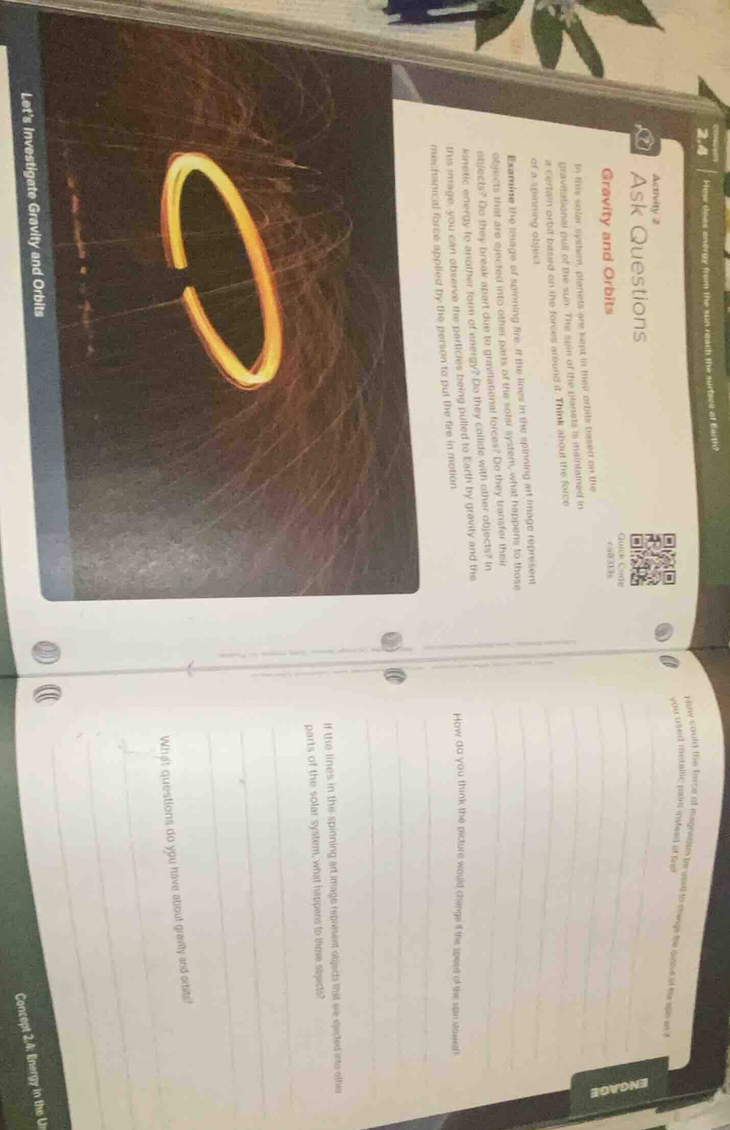 activity 2 ask questions gravity and orbits in the solar system, planet…