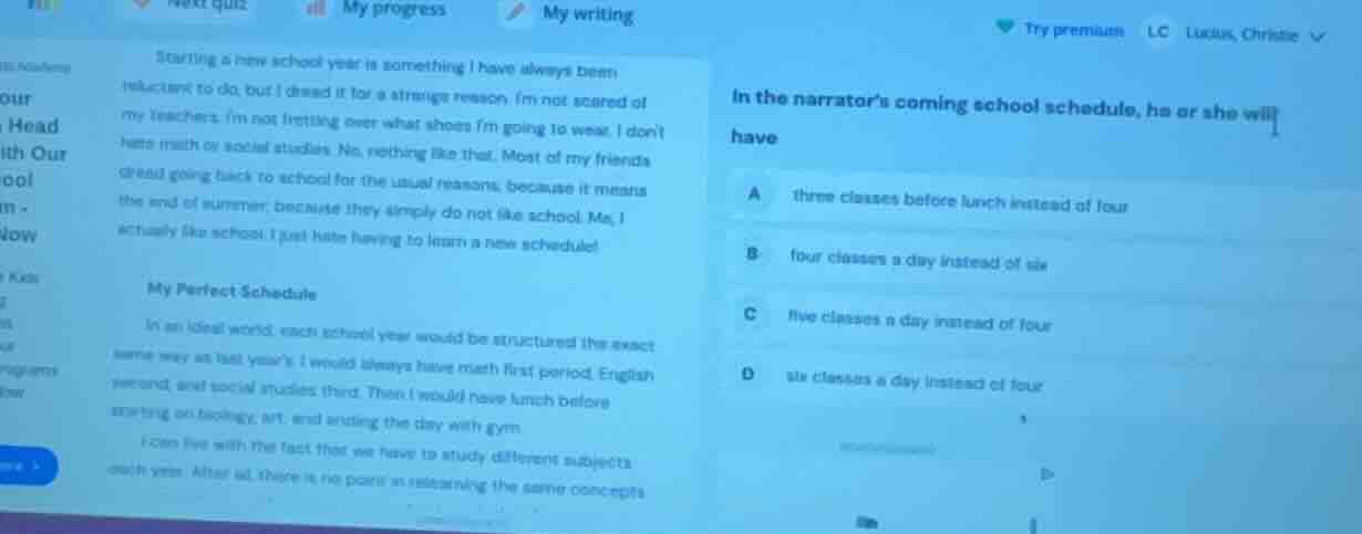 starting a new school year is something i have always been reluctant to…