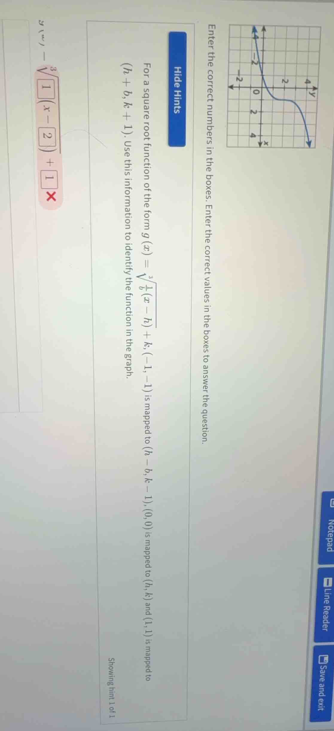 enter the correct numbers in the boxes. enter the correct values in the…