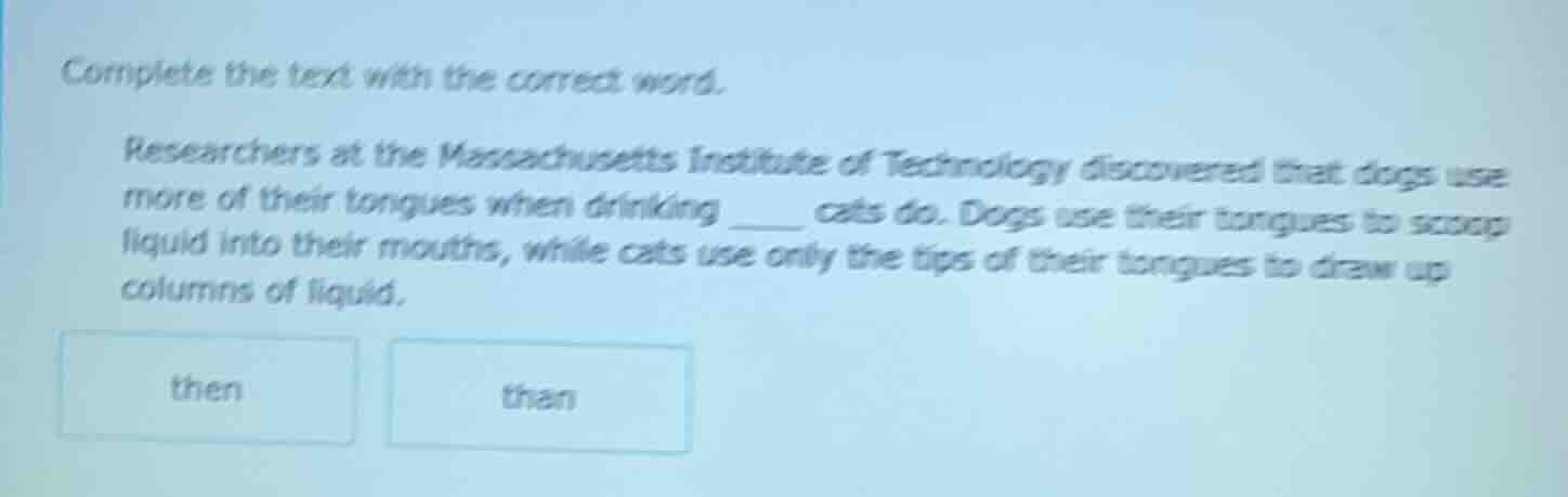complete the text with the correct word. researchers at the massachuset…