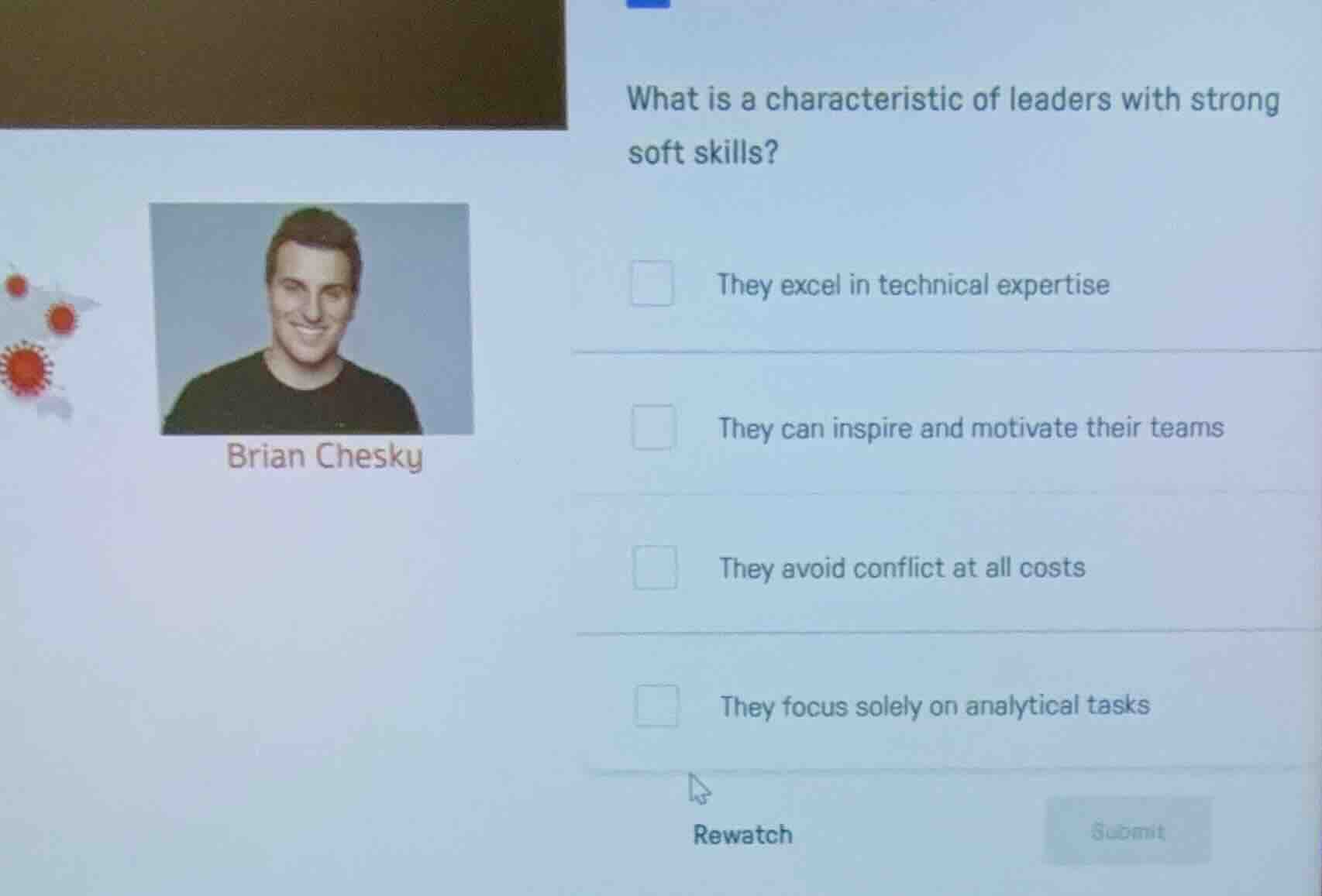 what is a characteristic of leaders with strong soft skills? they excel…