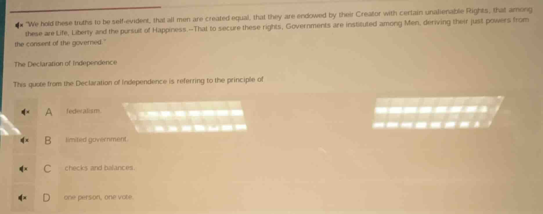 ★ \we hold these truths to be self - evident, that all men are created …
