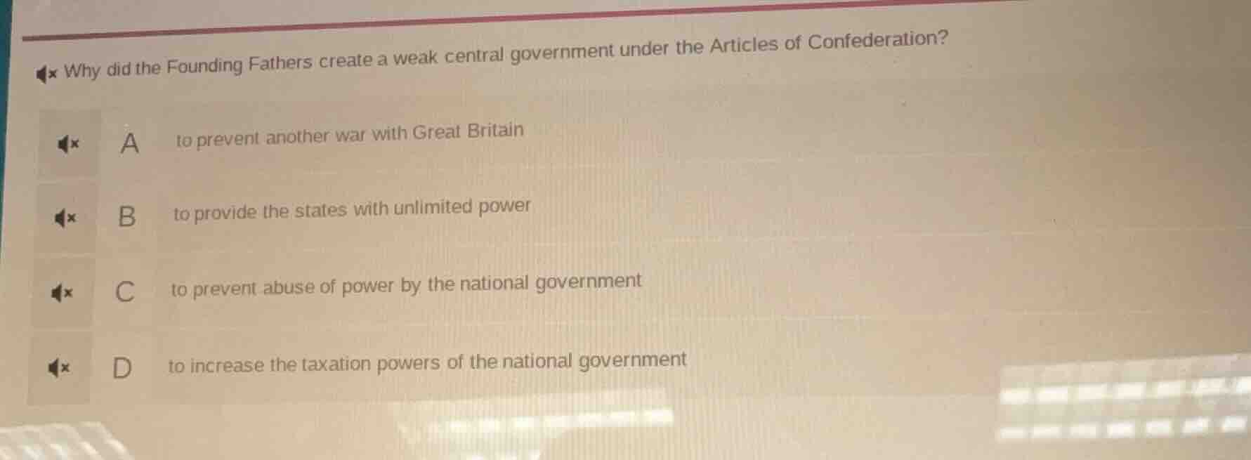 why did the founding fathers create a weak central government under the…