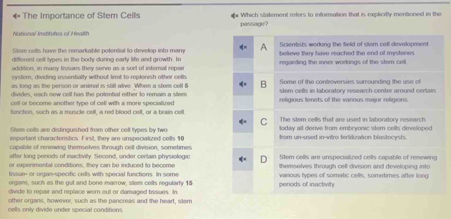 the importance of stem cells national institutes of health stem cells h…