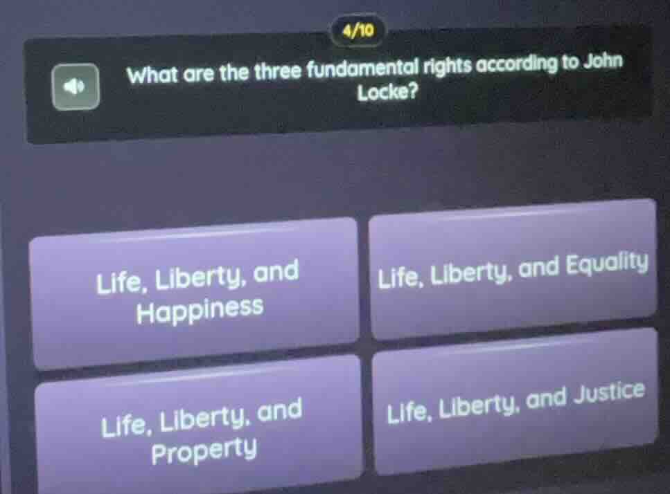 what are the three fundamental rights according to john locke? life, li…