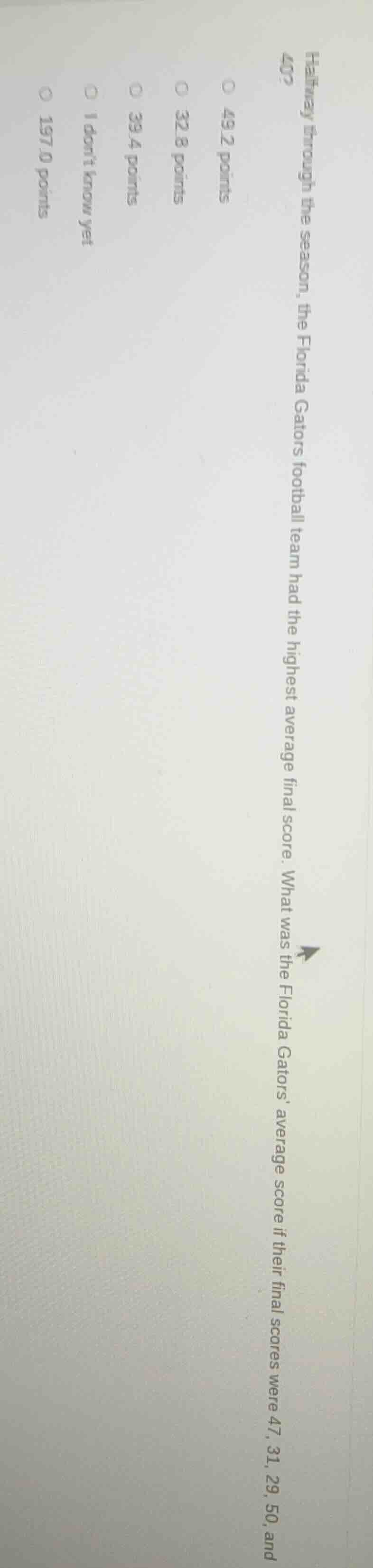 halfway through the season, the florida gators football team had the hi…