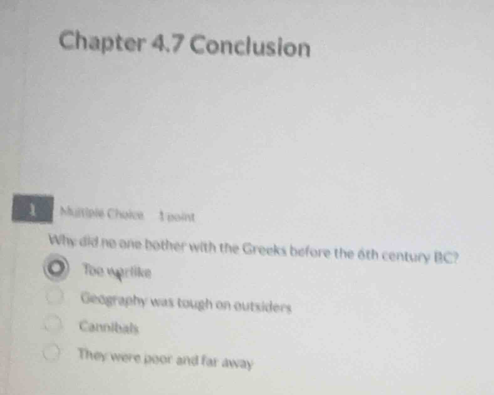 chapter 4.7 conclusion 1 multiple choice 1 point why did no one bother …