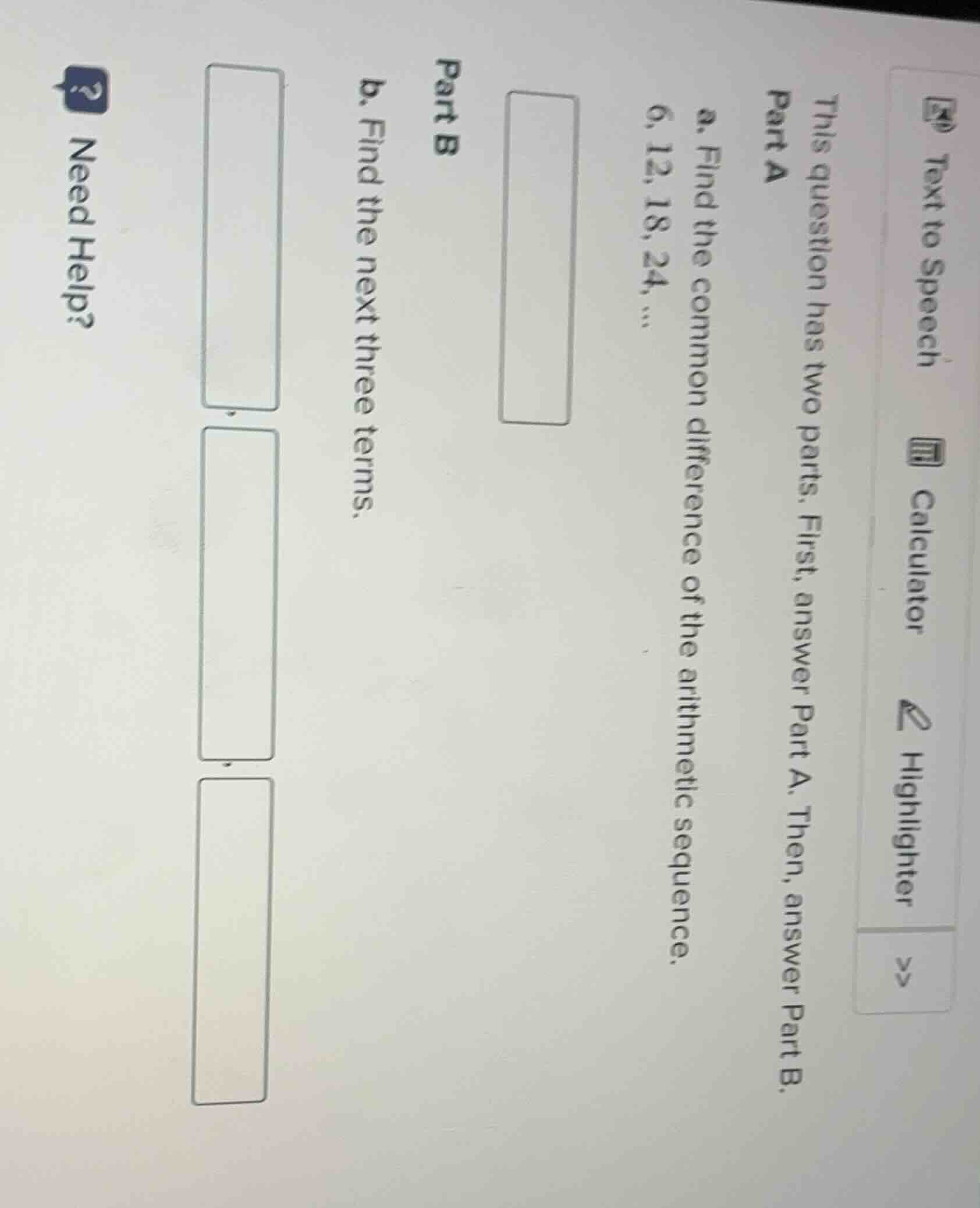 this question has two parts. first, answer part a. then, answer part b.…