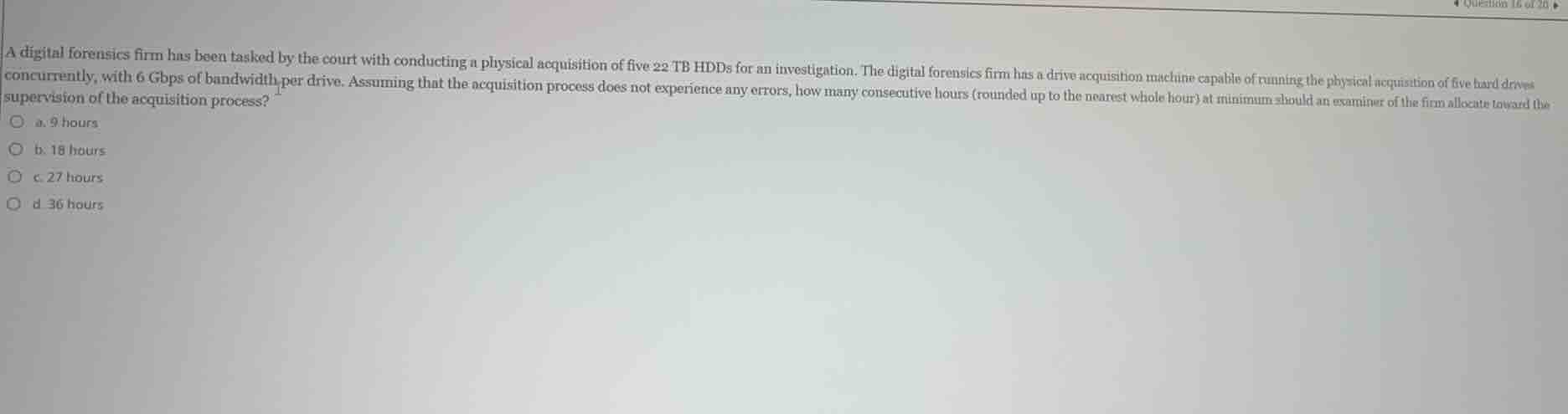 a digital forensics firm has been tasked by the court with conducting a…