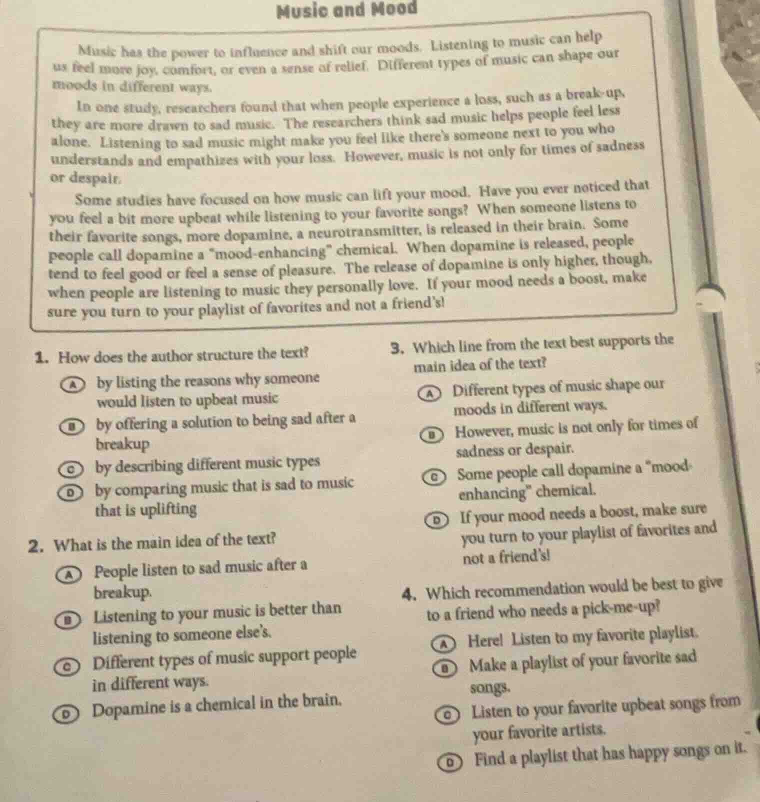 music and mood music has the power to influence and shift our moods. li…