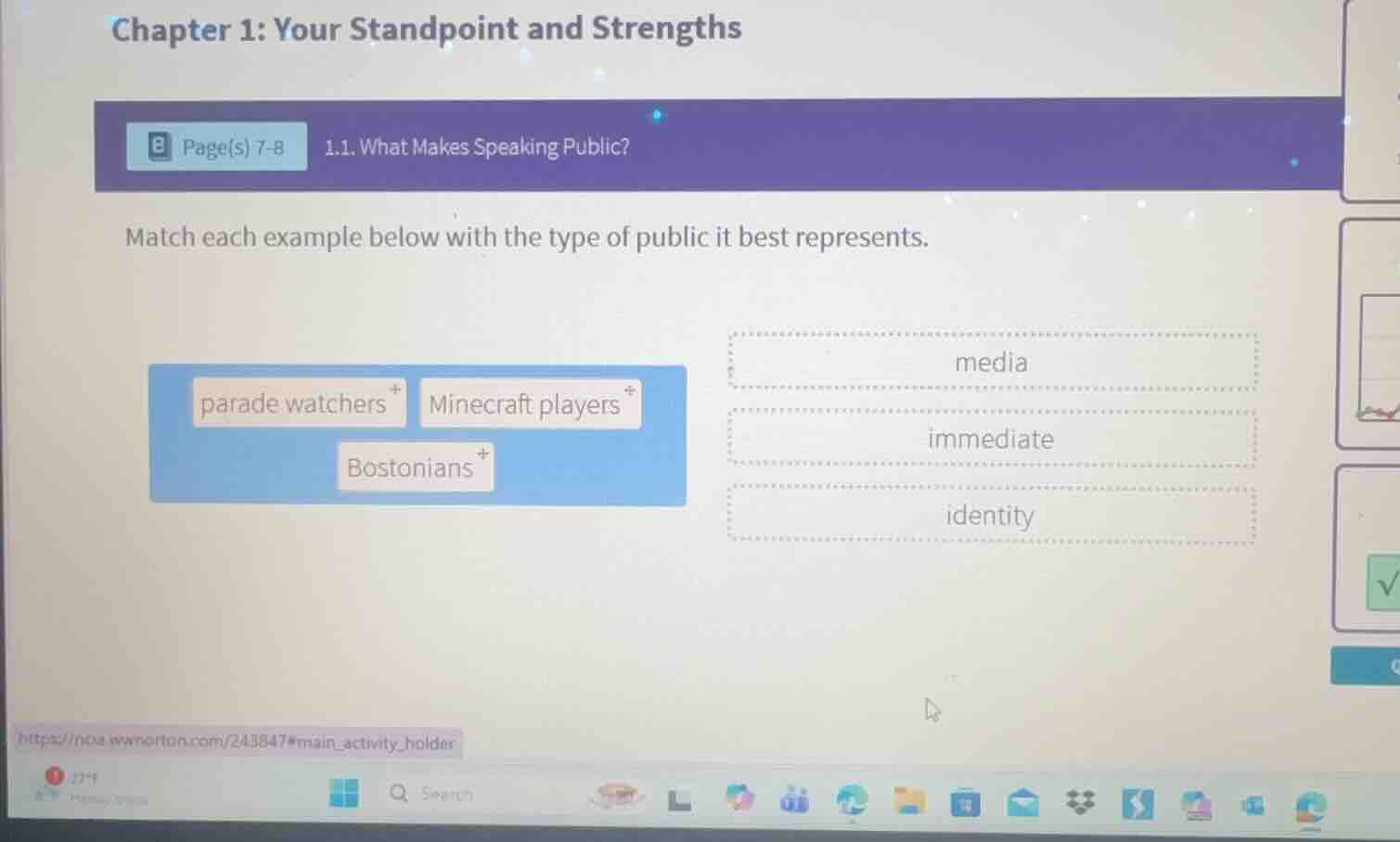 chapter 1: your standpoint and strengths page(s) 7-8 1.1. what makes sp…