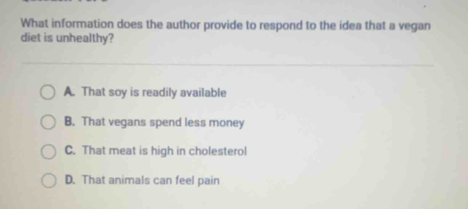 what information does the author provide to respond to the idea that a …