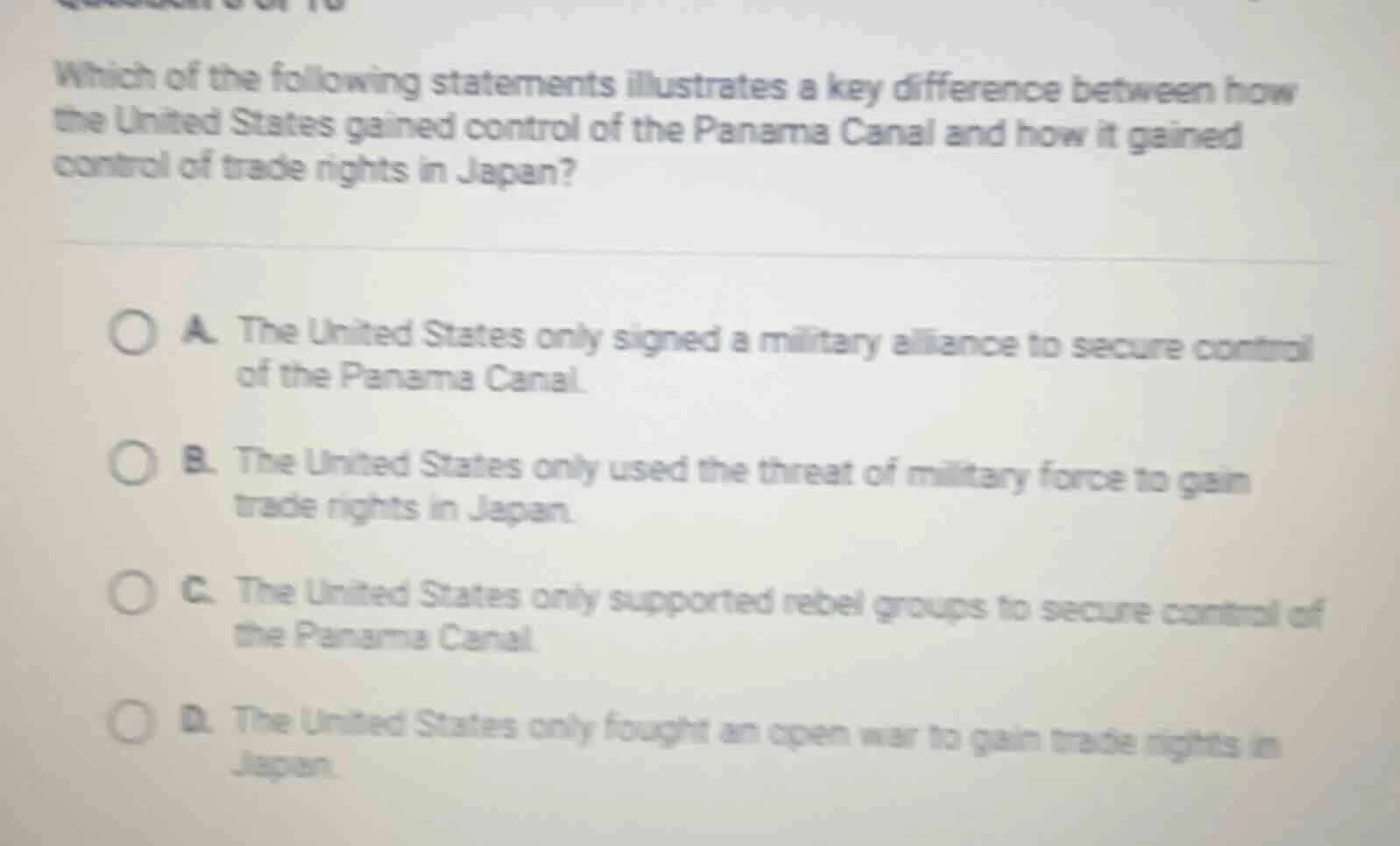 which of the following statements illustrates a key difference between …