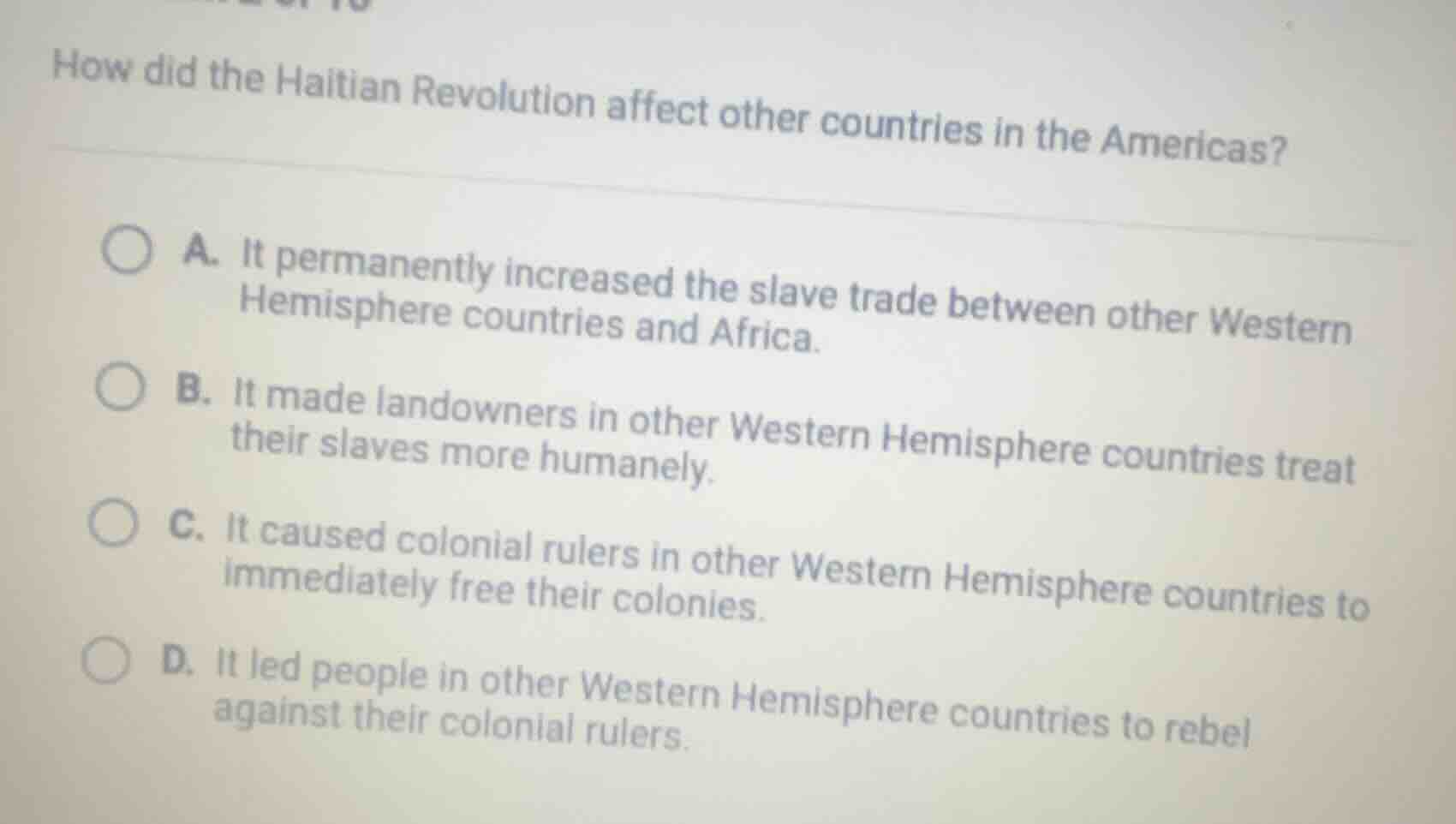 how did the haitian revolution affect other countries in the americas? …