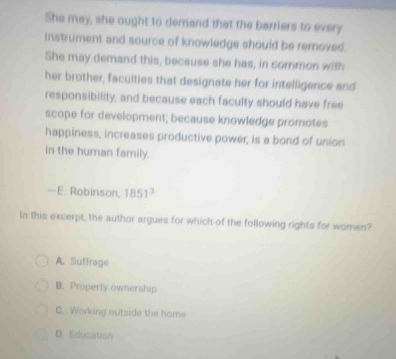 she may, she ought to demand that the barriers to every instrument and …