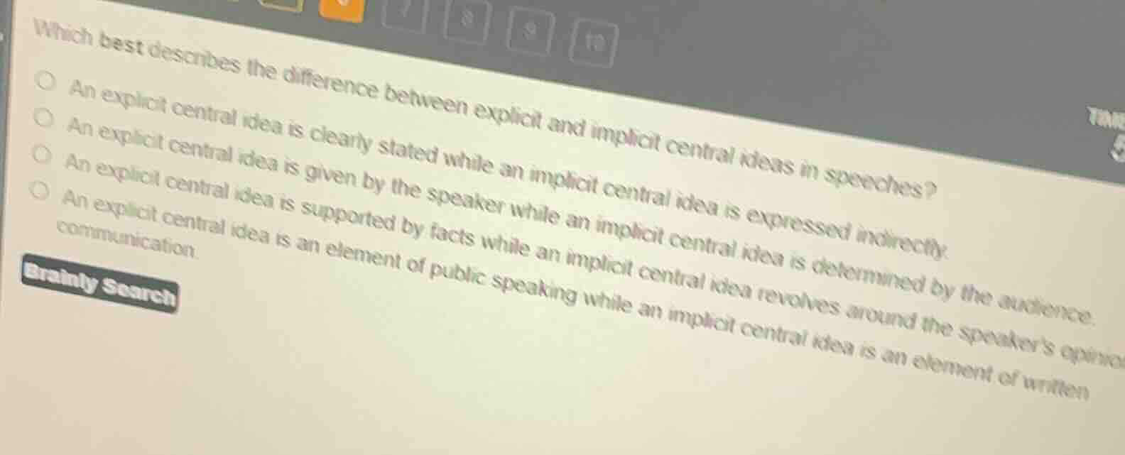 which best describes the difference between explicit and implicit centr…