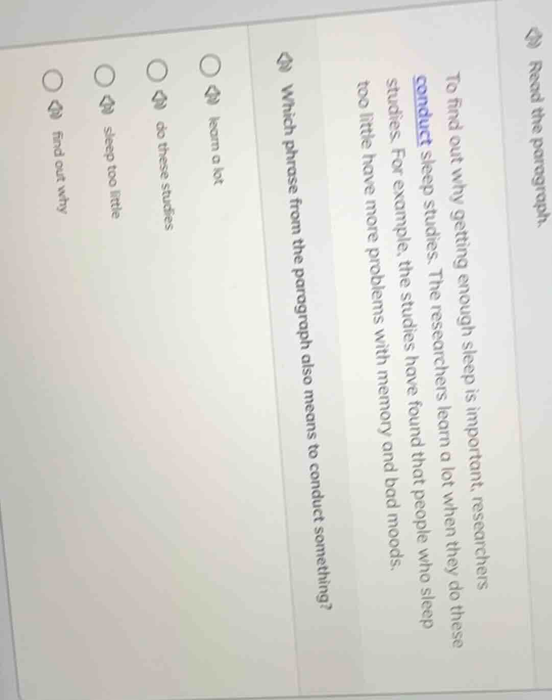 to find out why getting enough sleep is important, researchers conduct …