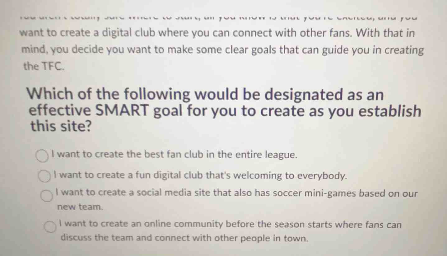 want to create a digital club where you can connect with other fans. wi…