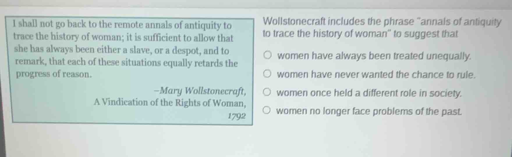 i shall not go back to the remote annals of antiquity to trace the hist…