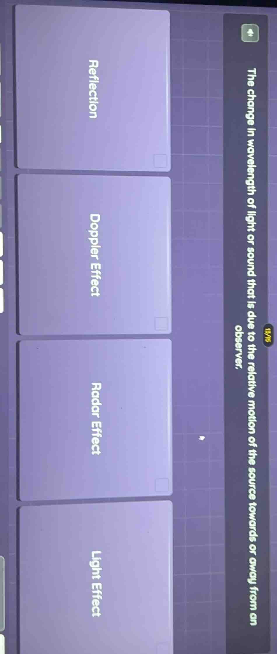 the change in wavelength of light or sound that is due to the relative …