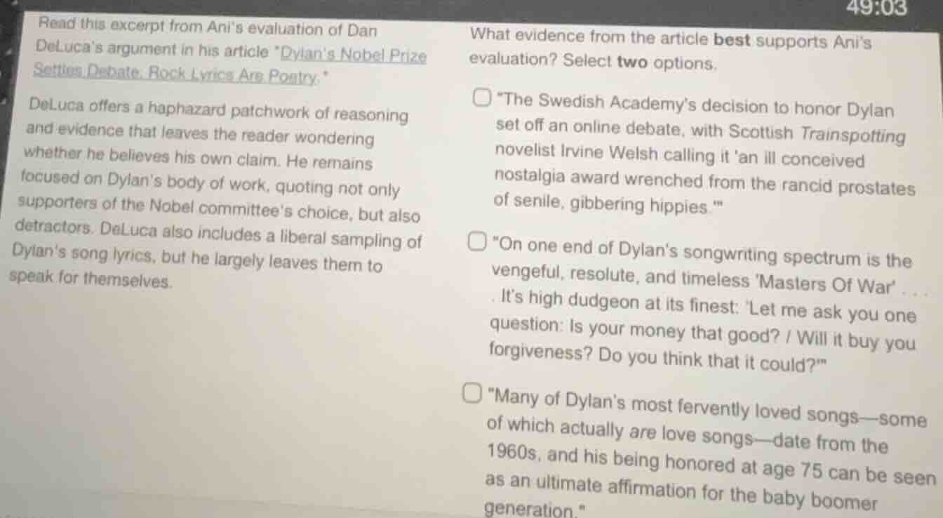 read this excerpt from ani’s evaluation of dan deluca’s argument in his…