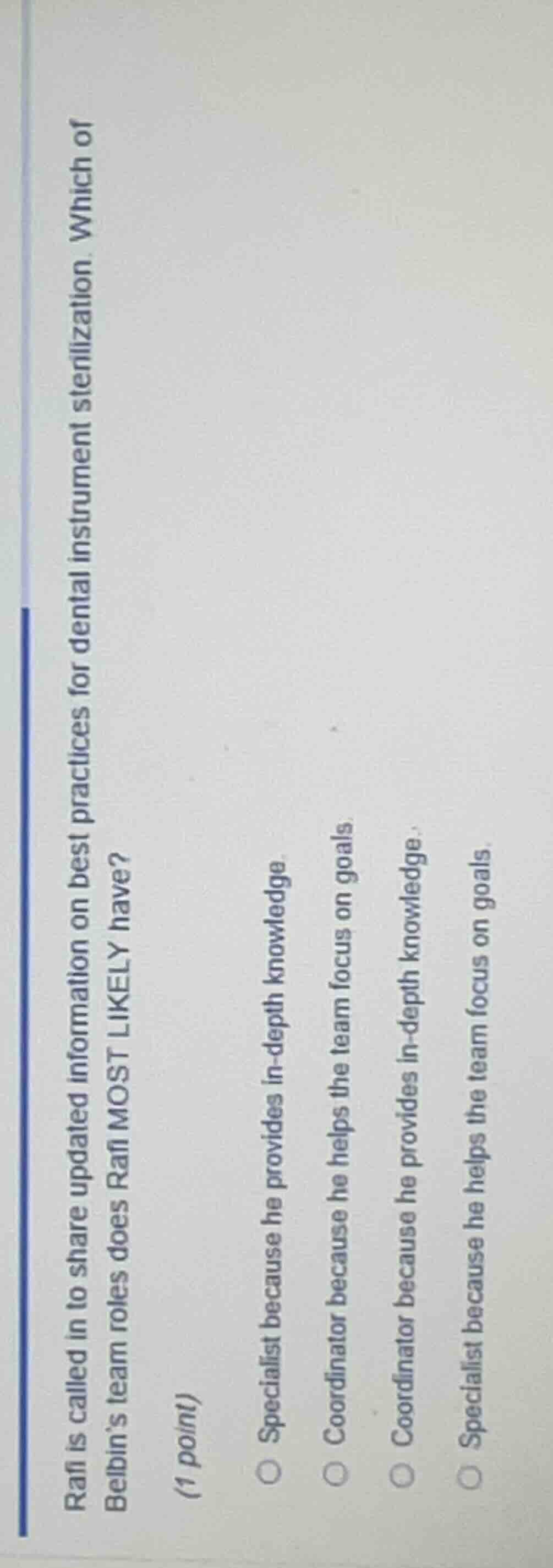 rafi is called in to share updated information on best practices for de…