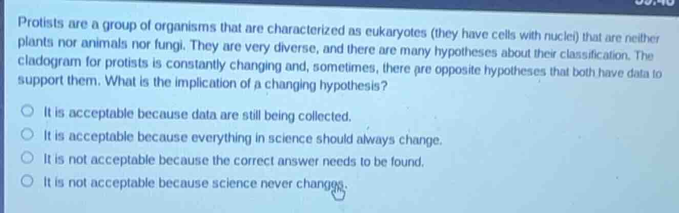 protists are a group of organisms that are characterized as eukaryotes …