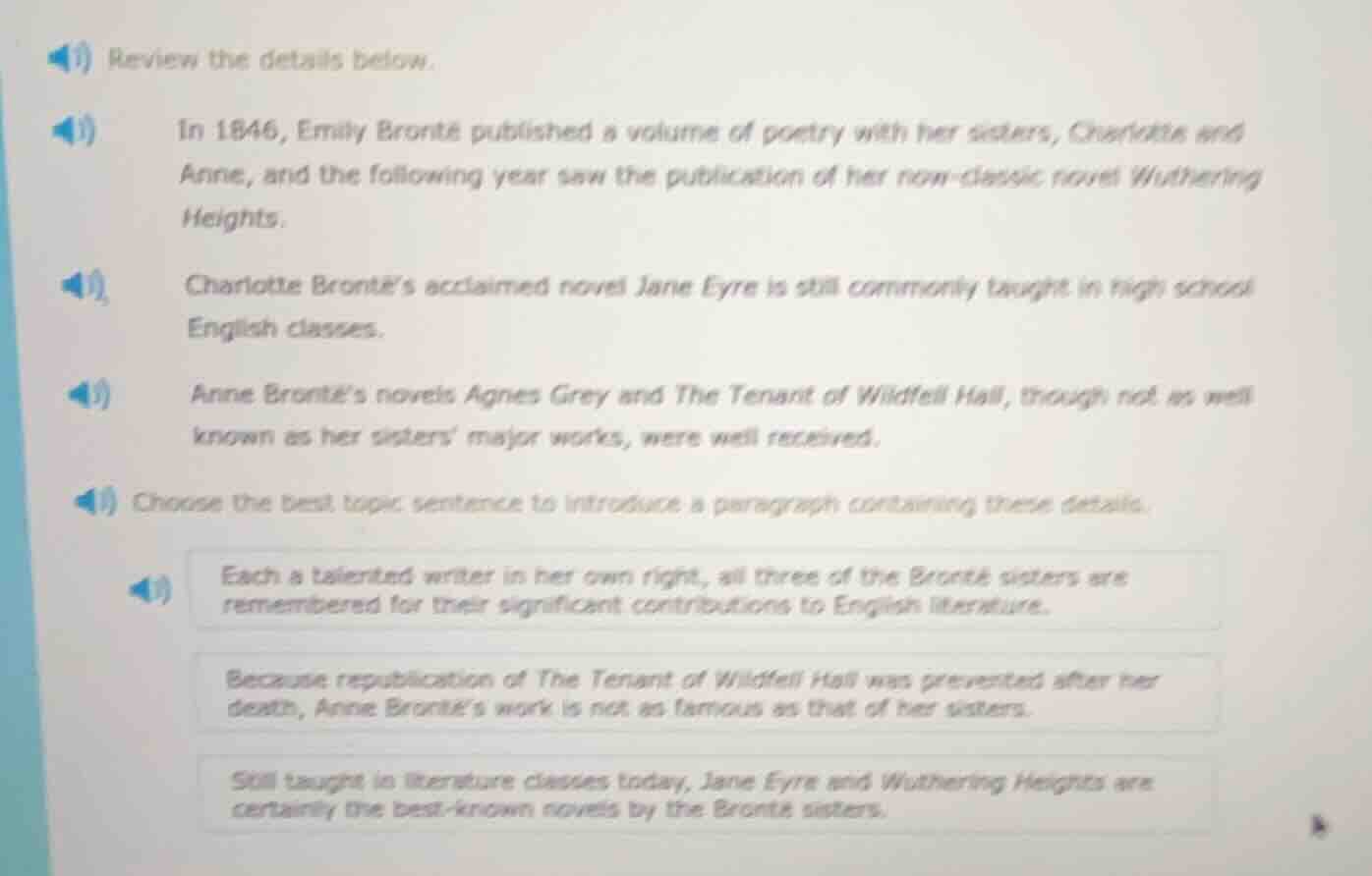 review the details below. in 1846, emily brontë published a volume of p…