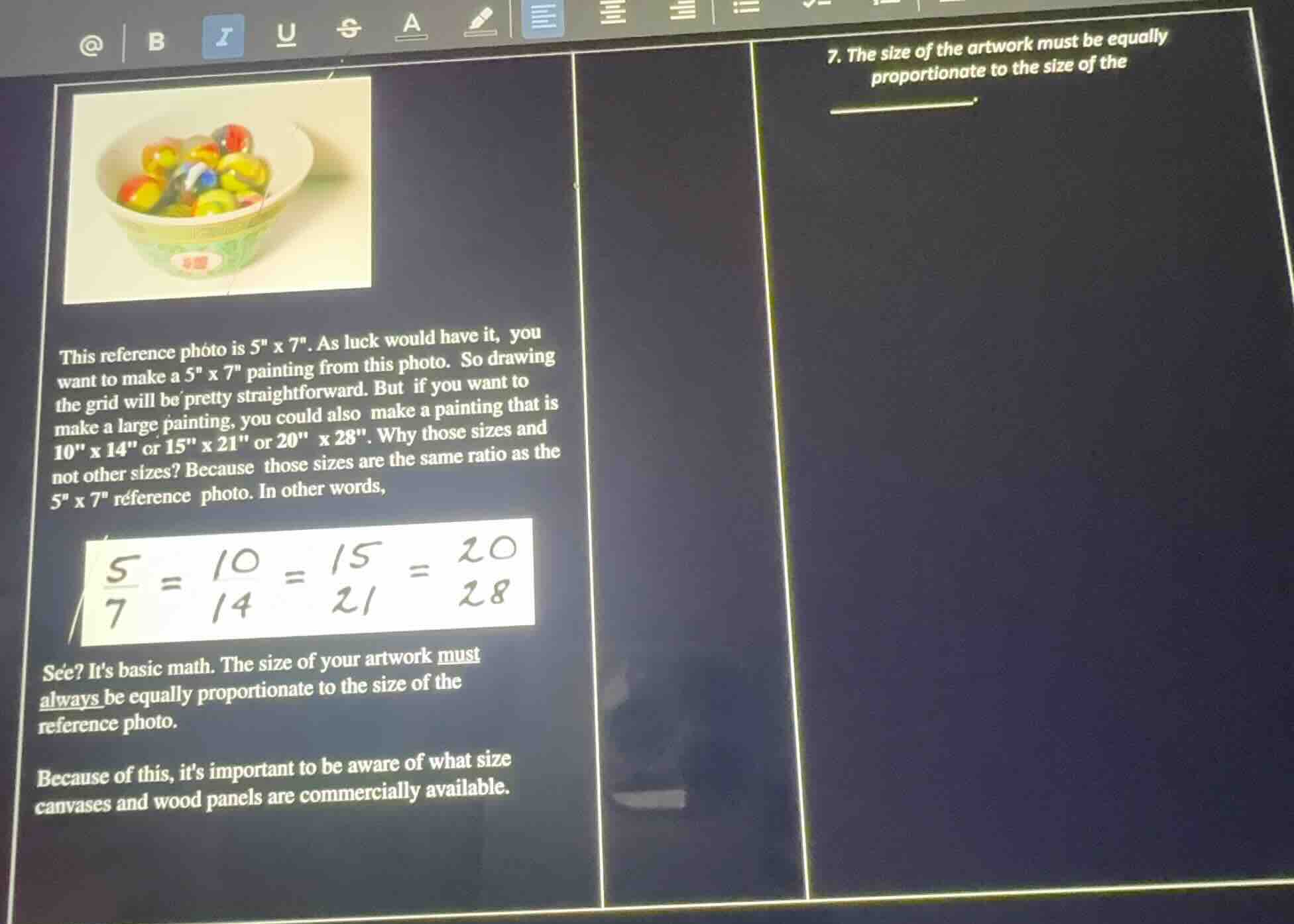 this reference photo is 5\ x 7\. as luck would have it, you want to mak…