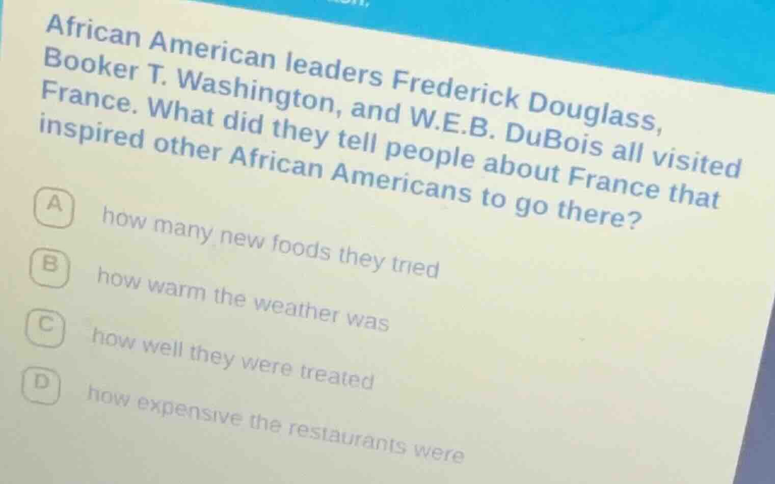 african american leaders frederick douglass, booker t. washington, and …